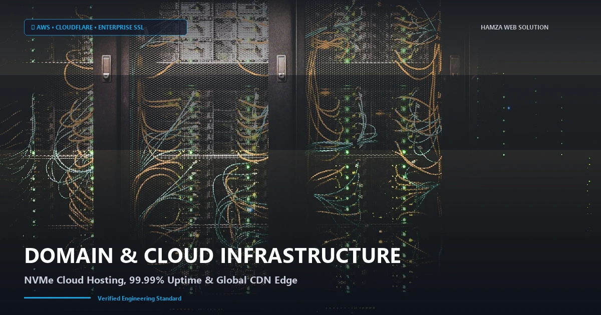 Domain, Hosting &amp; Technical Infrastructure - Hamza Web Solution