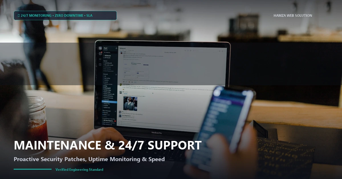 Ongoing Website &amp; Software Support - Hamza Web Solution