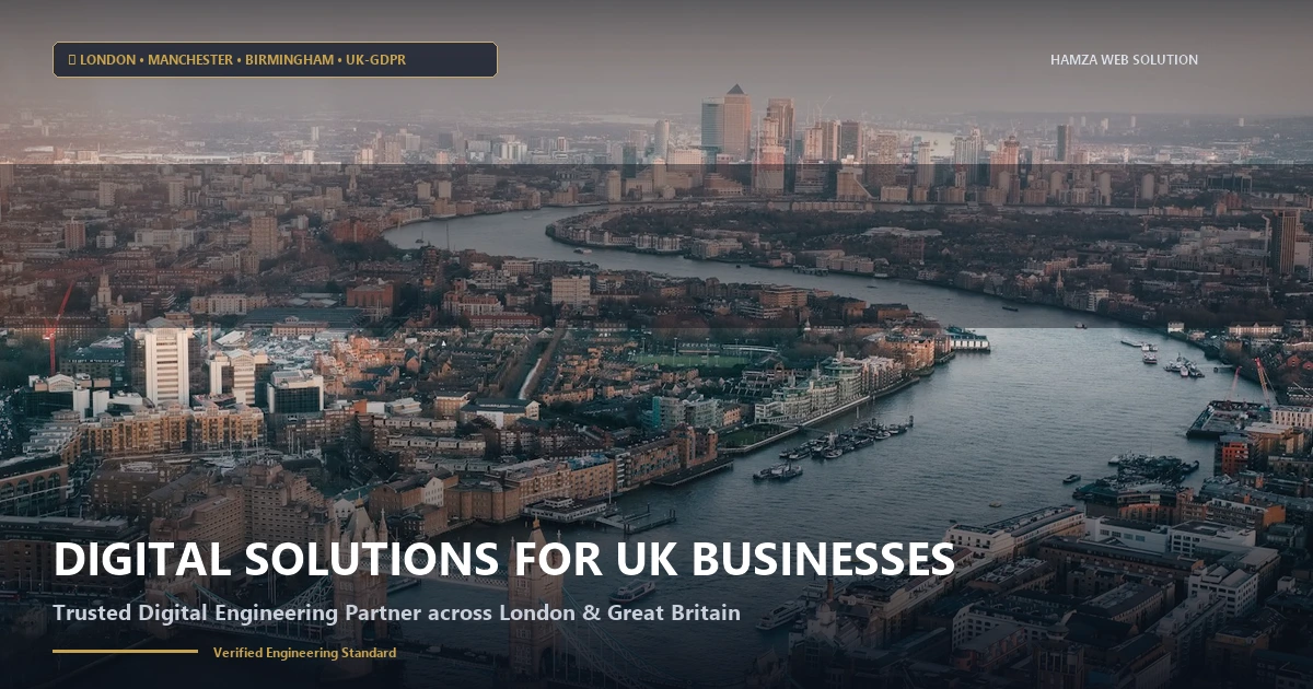 Web Development &amp; Software Services for UK Businesses - Hamza Web Solution