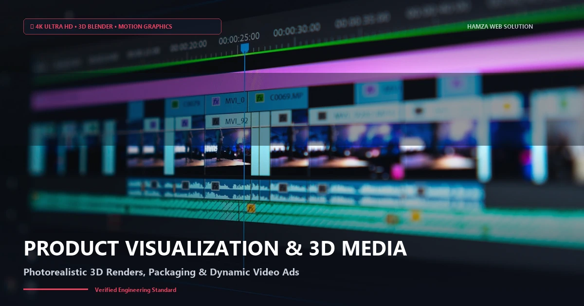 Product Visualization &amp; Creative Media - Hamza Web Solution