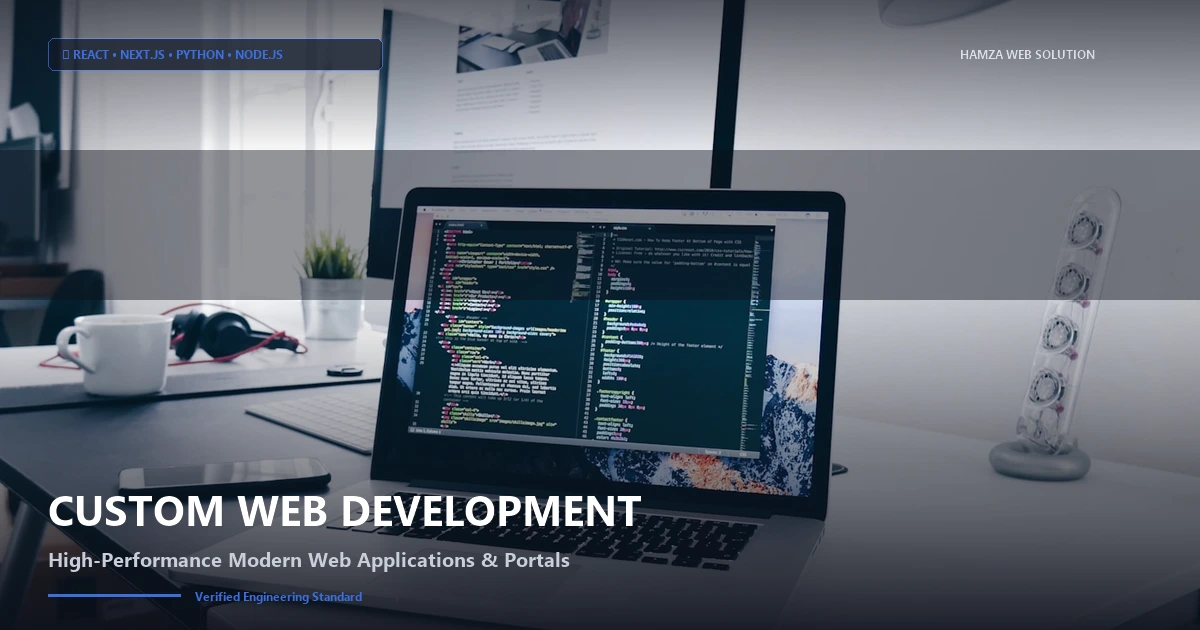 Custom Web Development Services - Hamza Web Solution